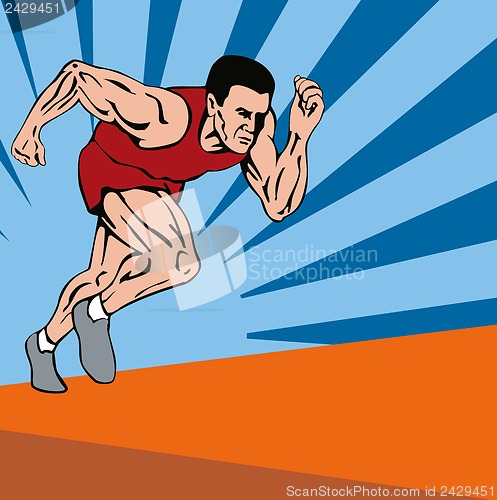 Image of Sprinter Running