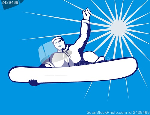 Image of Snowboarding Jump
