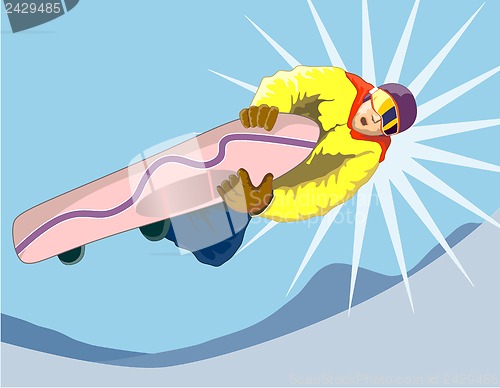 Image of Snowboarding on Air