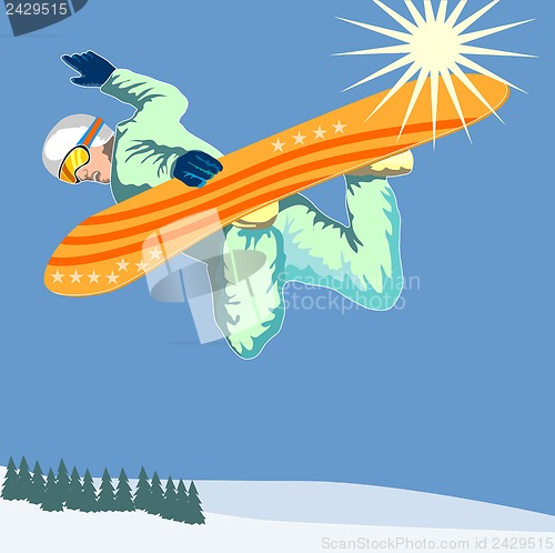 Image of Snowboarding on Air