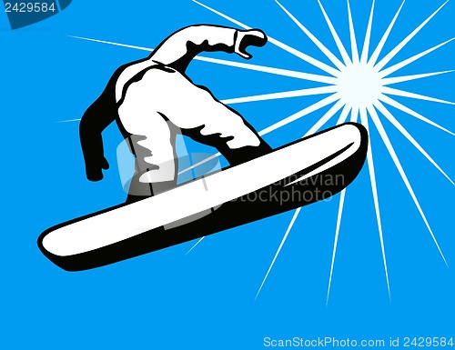 Image of Snowboarding Jump