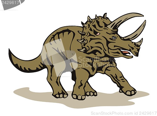 Image of Triceratop Dinosaur