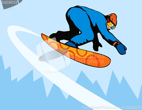 Image of Snowboarding on Air