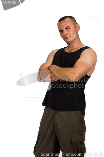 Image of Muscular young man