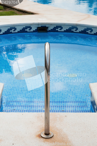 Image of Blue swimming pool
