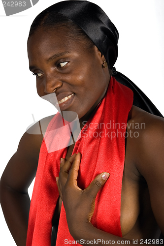 Image of young African woman