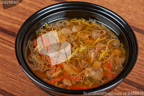 Image of Fresh vegetable soup