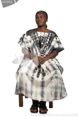 Image of old African woman