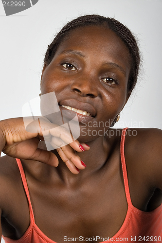 Image of young African woman