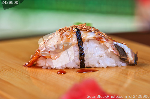 Image of sushi unagi