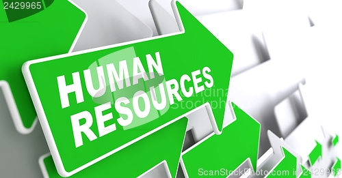 Image of Human Resources. Business Concept.