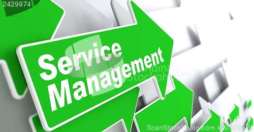 Image of Service Management. Business Concept.