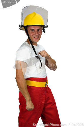 Image of firefighter