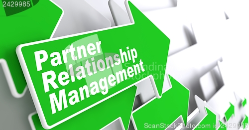 Image of Partner Relationship Management. Business Concept.