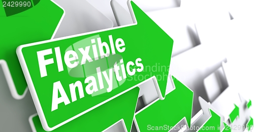 Image of Flexible Analytics. Business Concept.