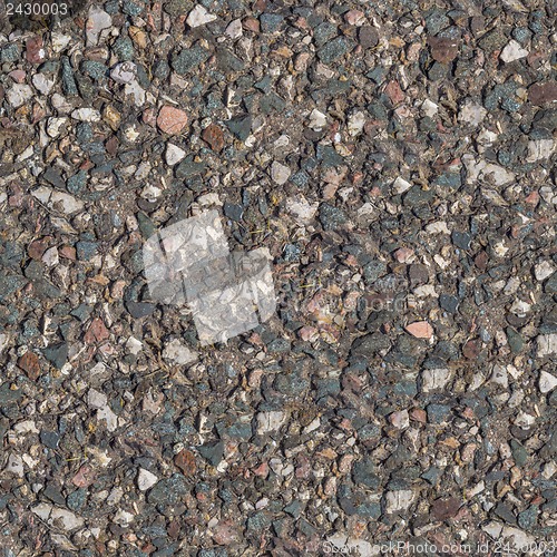 Image of Old Stone Country Road. Seamless Tileable Texture.