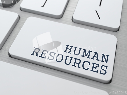 Image of Human Resources. Business Concept.