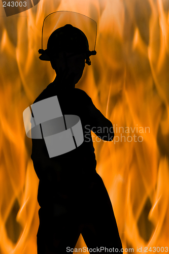 Image of firefighter