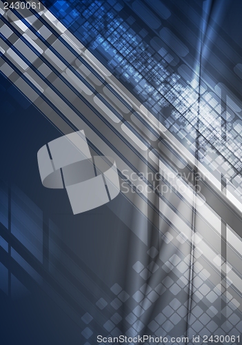 Image of Dark technology vector background