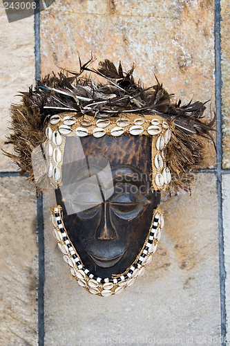 Image of antique African mask