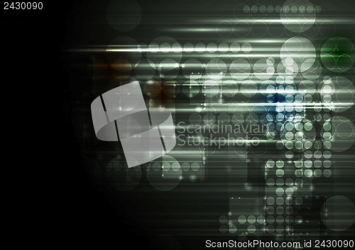 Image of Vector modern technical background