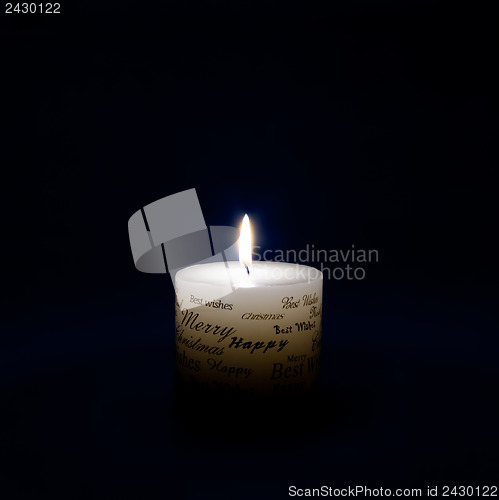 Image of Christmas Candle