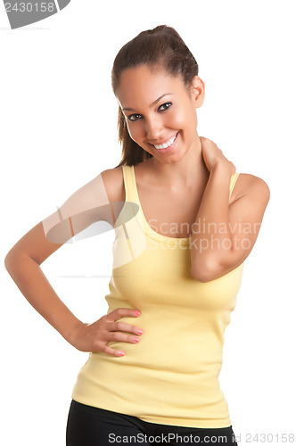 Image of Fit Woman Relaxing