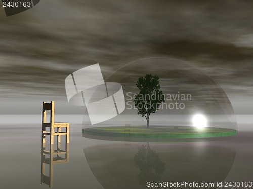 Image of tree under dome