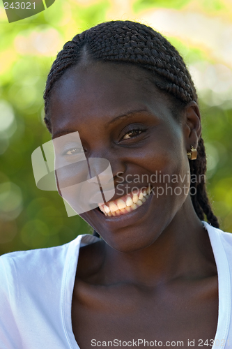 Image of young African woman