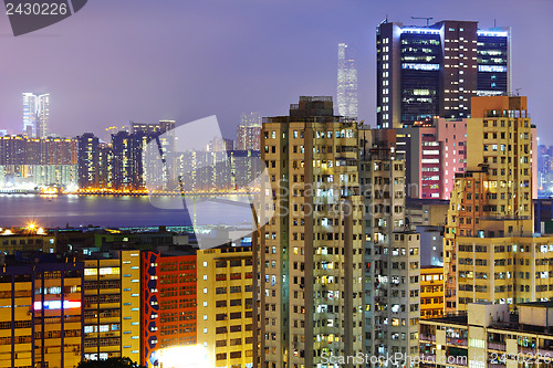 Image of Crowded building in Hong Kong