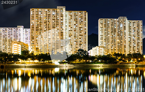 Image of Public housing building in Hong Kong