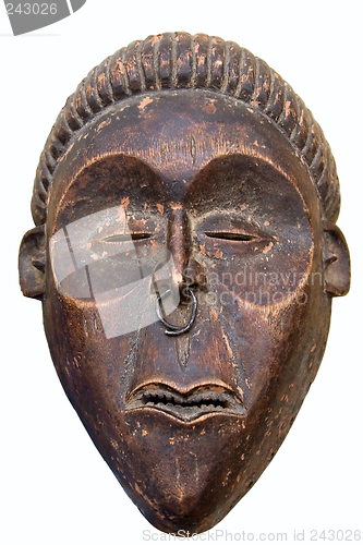 Image of antique African mask