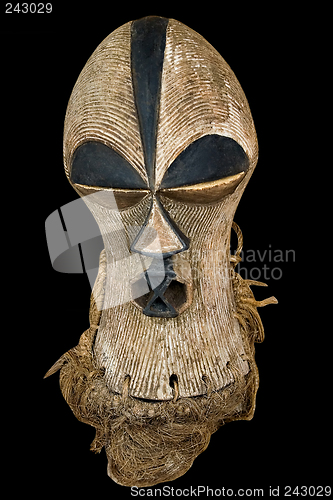 Image of antique African mask