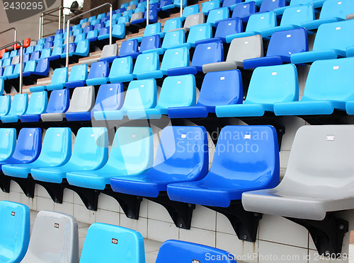 Image of Audience seat in stadium