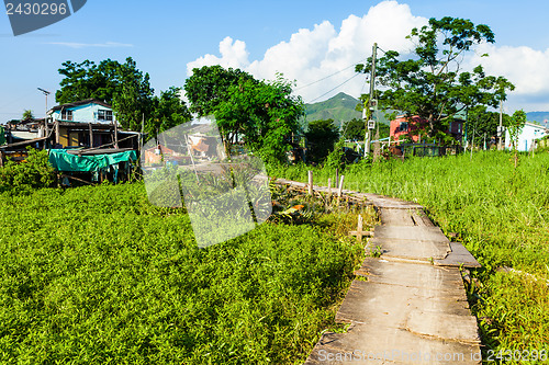 Image of Walkway in countryside