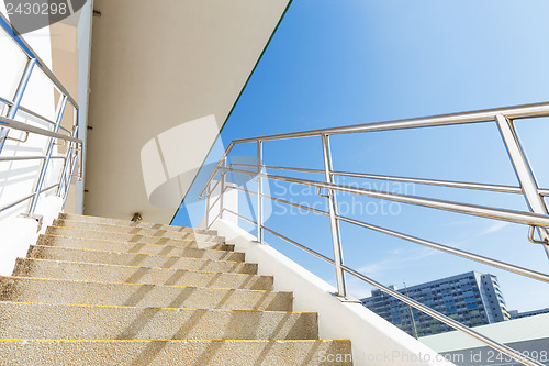Image of Cement staircase