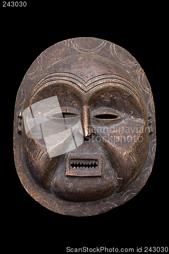 Image of antique African mask