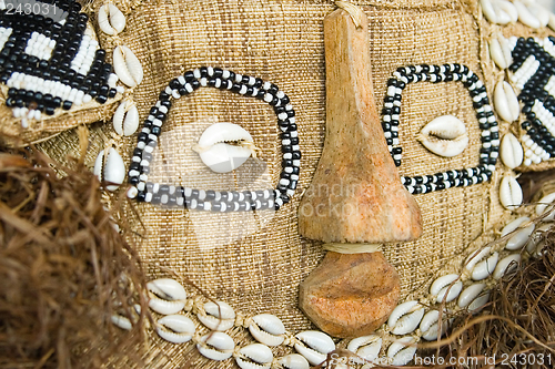 Image of antique African mask