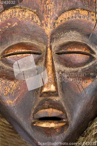 Image of antique African mask