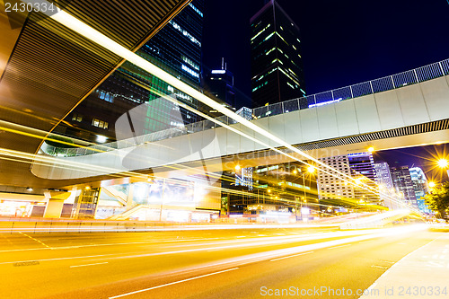 Image of Highway at night