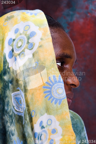 Image of African woman portrait