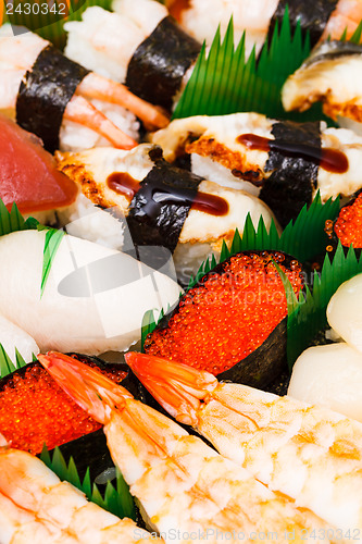 Image of Japanese sushi bento baox