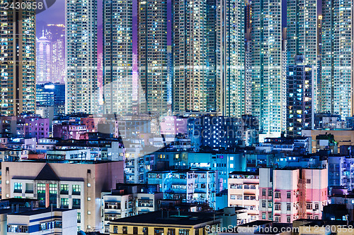 Image of Kowloon district in Hong Kong