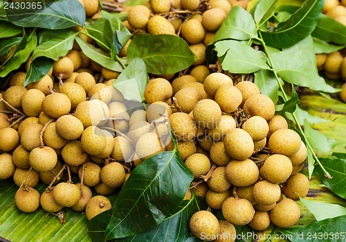 Image of Longan in fruit market