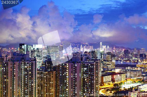 Image of Hong Kong cityscape