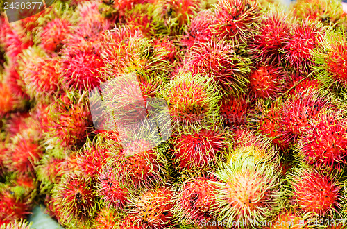 Image of Red rambutan