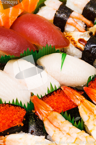 Image of Japanese sushi takeaway
