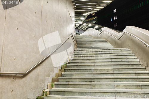 Image of Cement staircase