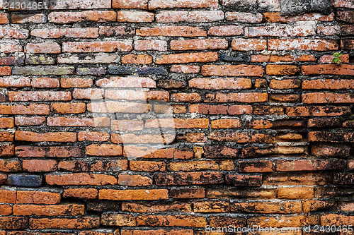 Image of Ancient brick wall