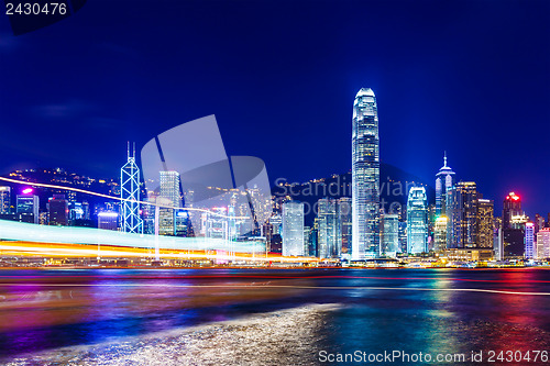 Image of Hong Kong at night